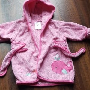 hooded bath towel robe